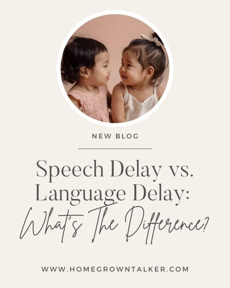 Speech Delay vs. Language Delay: What’s the Difference?